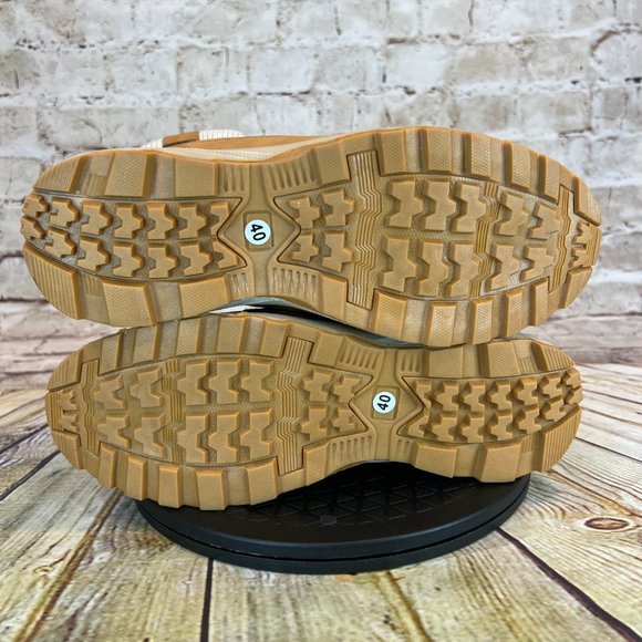 Mishansha Women's Brown High Top Warm Lined Winter Ankle Boots Size 40 (US 9.5) - Picture 6 of 9